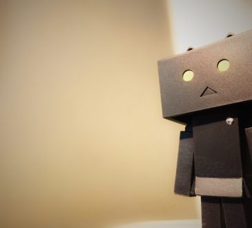 robot looking into the distance