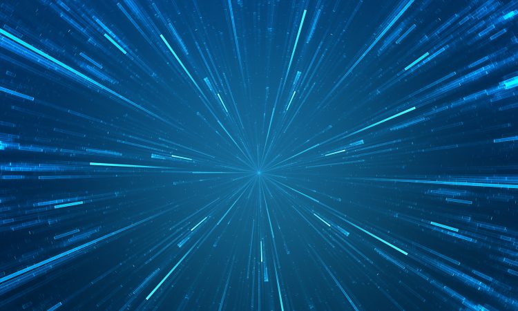 3D abstract science fiction futuristic background