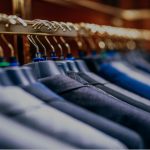 suit jackets hanging on rack