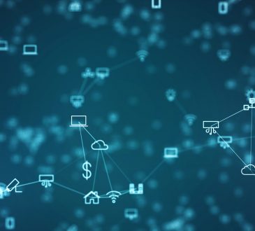 Network of physical devices with network connectivity.