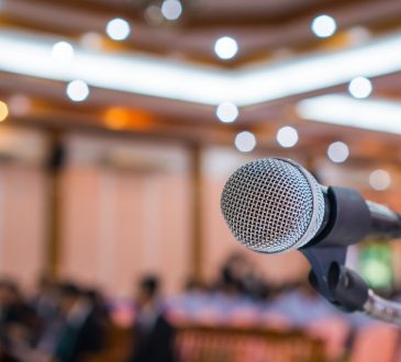 mic in conference room