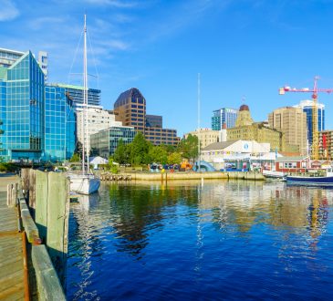 Halifax harbourfront.