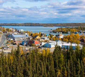 Yellowknife, Canada.