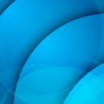 Abstract blue background, circular overlay