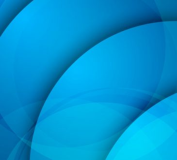 Abstract blue background, circular overlay