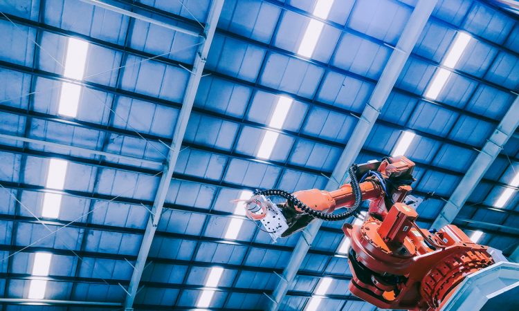 robot in factory
