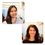 Yasmin Rajabi and Erin Warner