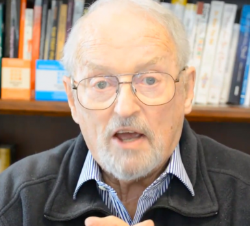 Dick Knowdell delivers presentation