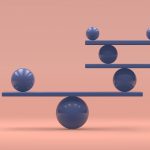 Balancing geometric shapes