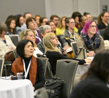 People attend a session at the Cannexus24 conference.