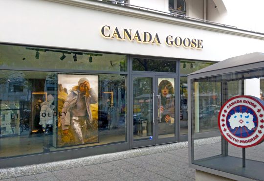 Canada Goose storefront