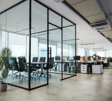 Modern office space.