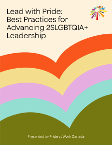Lead with Pride report cover